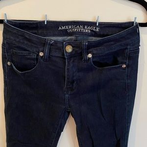 Super Dark Wash Skinny Jeans